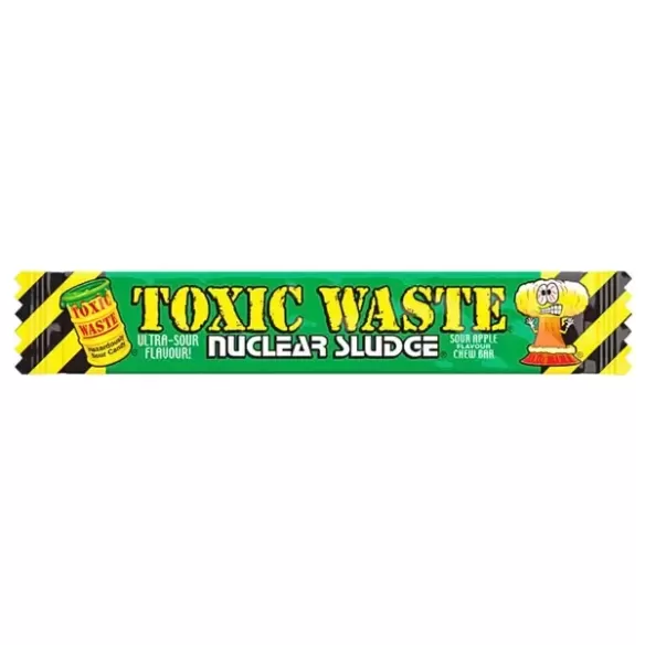 Toxic Waste Sour Apple Nuclear Sludge Chew Bar Candy