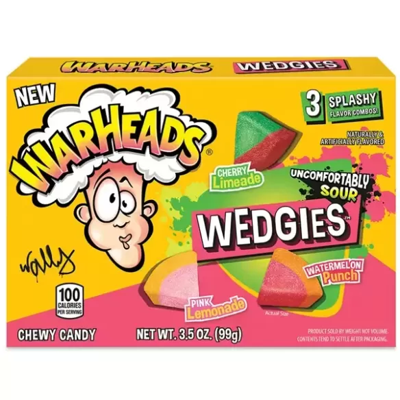Warheads Wedgies Uncomfortably Sour Candy