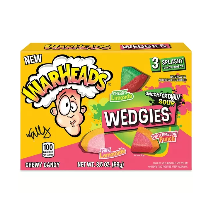 Warheads Wedgies Uncomfortably Sour Candy