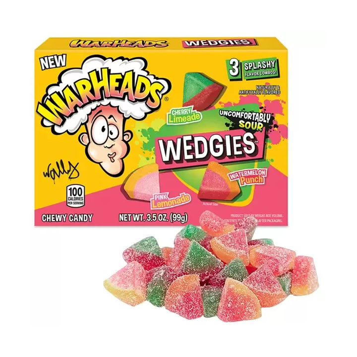 Warheads Wedgies Uncomfortably Sour Candy