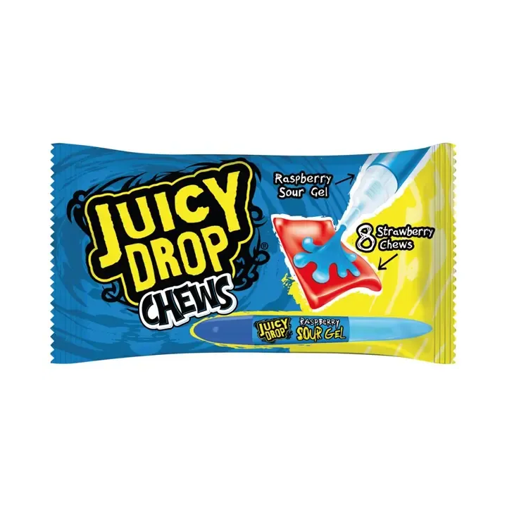 Juicy Drop Chews Sour Gel Chewy Sweets Candy