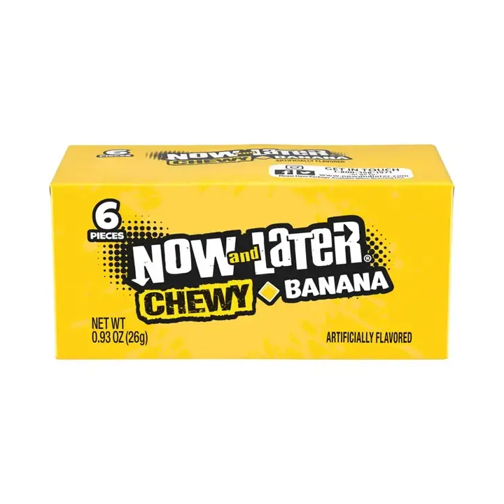 Now & Later Banana Chews Candy