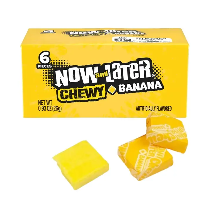 Now & Later Banana Chews Candy