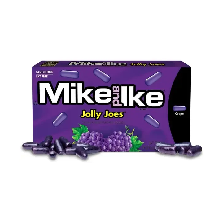 Mike and Ike Jolly Joes Chewy Grape Candy