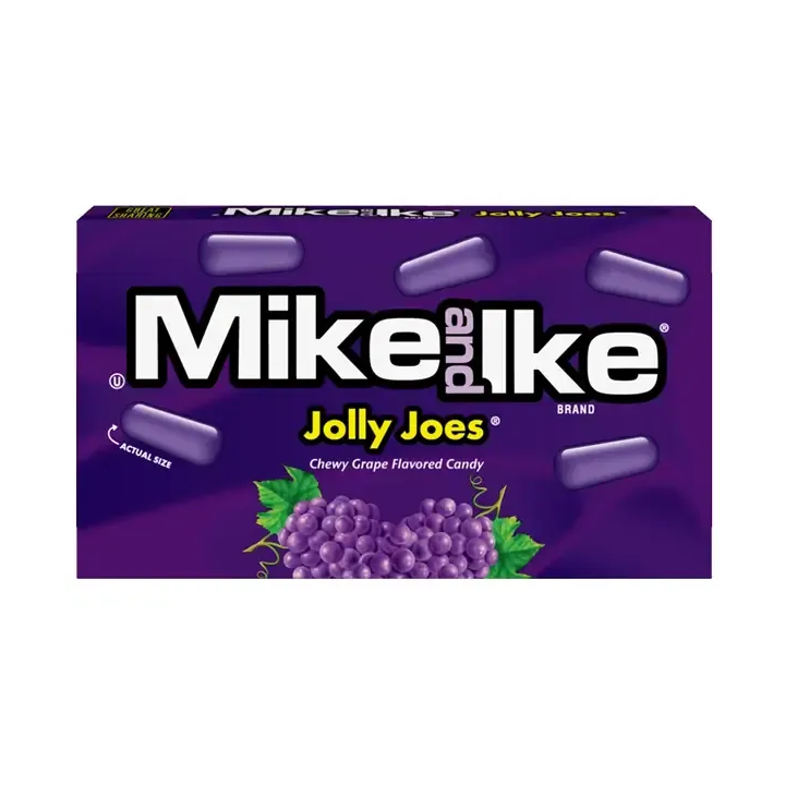 Mike and Ike Jolly Joes Chewy Grape Candy