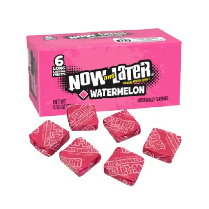 Now & Later Watermelon Chews Candy