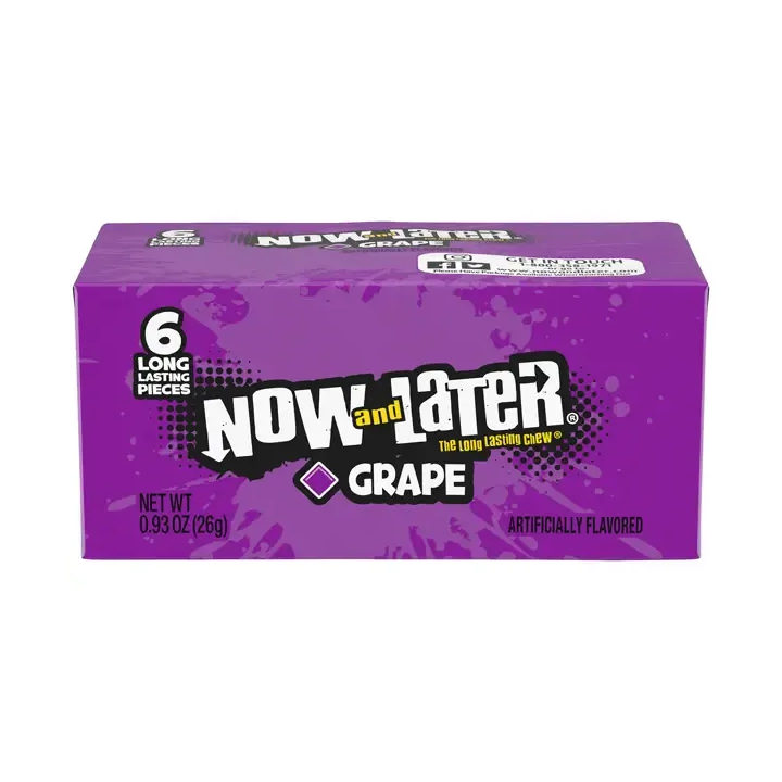 Now & Later Grape Chews Candy