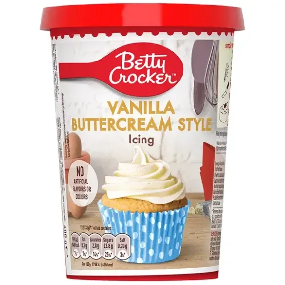 Betty Crocker Vanilla Buttercream Style Icing