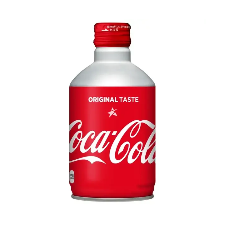 Coca Cola Original Taste Aluminium Bottle Japan