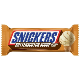 Snickers Butterscotch Scoop Milk Chocolate Bar