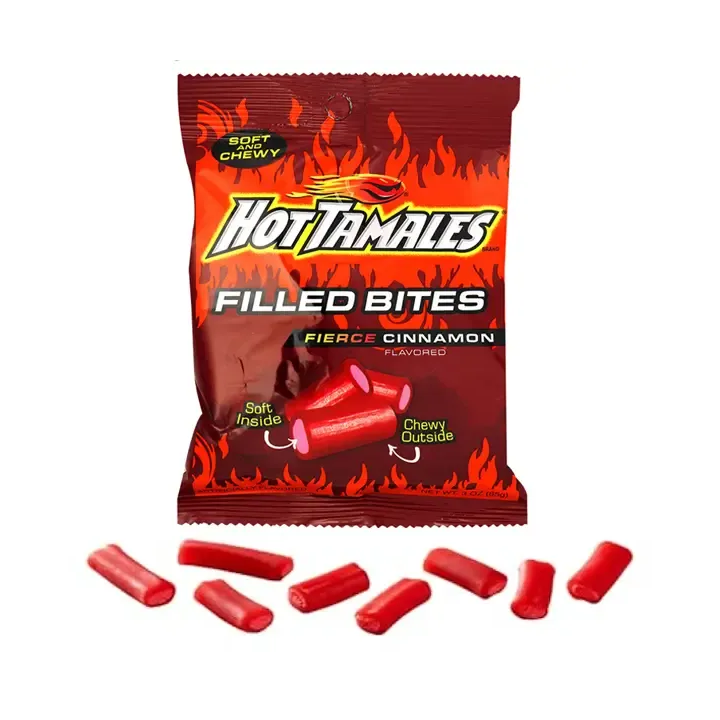 Hot Tamales Filled Bites Fierce Cinnamon