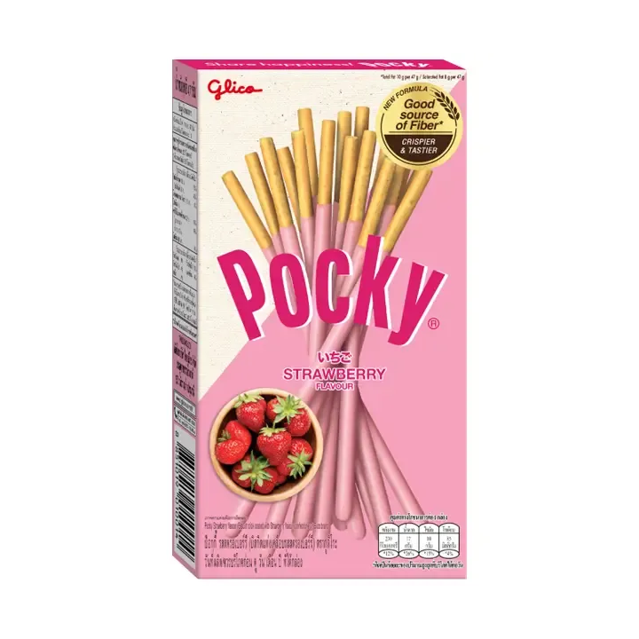 Pocky Strawberry Biscuit Sticks
