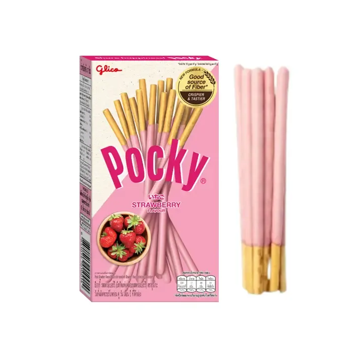 Pocky Strawberry Biscuit Sticks