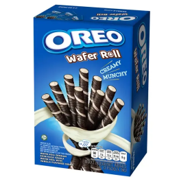 Oreo Wafer Rolls Vanilla Flavored Cream