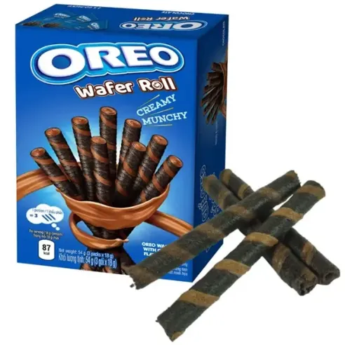 Oreo Wafer Roll Chocolate Flavour Cream