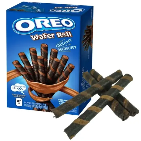 Oreo Wafer Roll Chocolate Flavour Cream