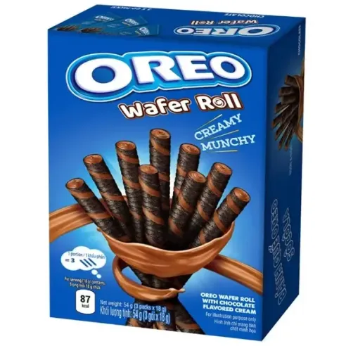 Oreo Wafer Roll Chocolate Flavour Cream