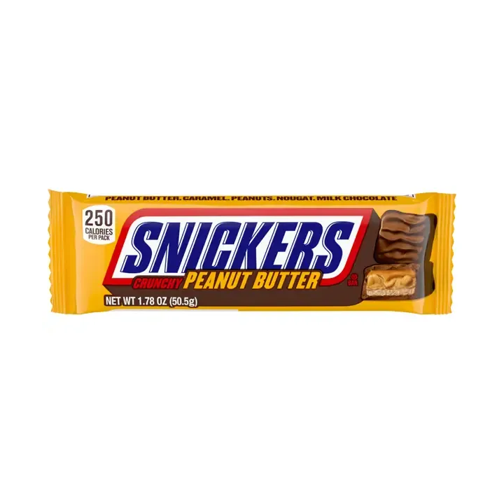 Snickers Crunchy Peanut Butter Squared Candy Chocolate Bar
