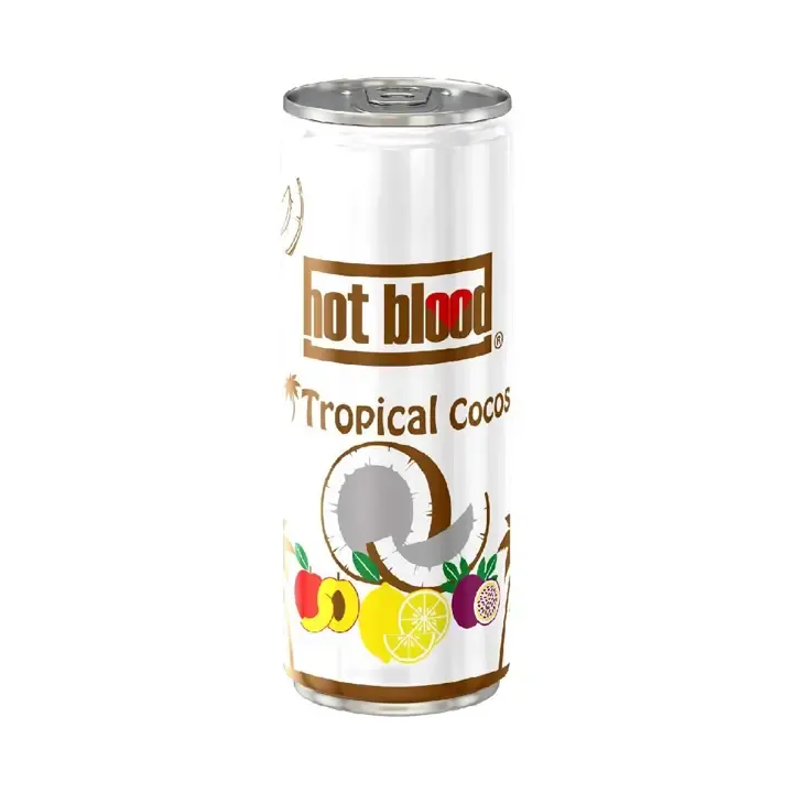 Hot Blood Lemonade Tropical Cocos Soft Drink