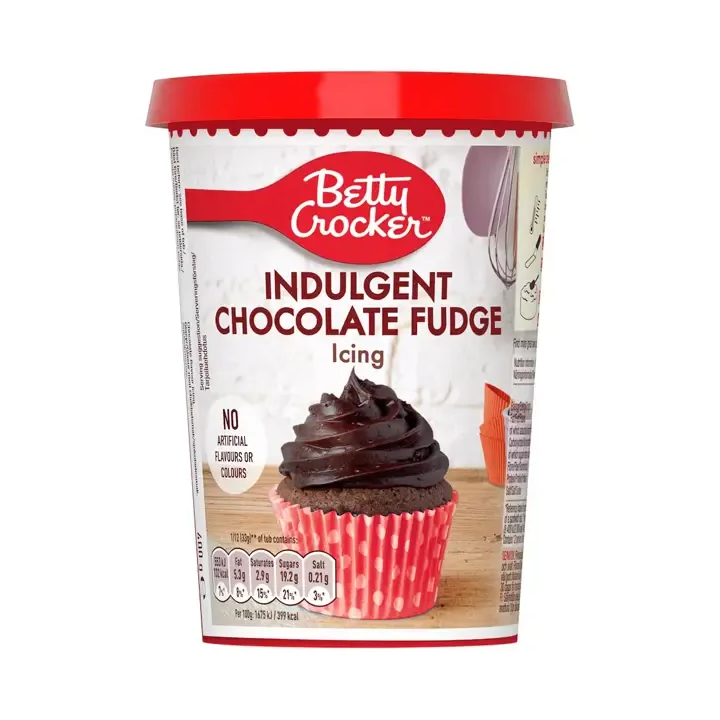 Betty Crocker Indulgent Chocolate Fudge Icing
