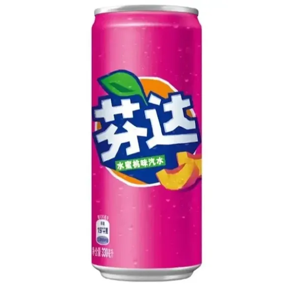 Fanta White Peach Soft Drink