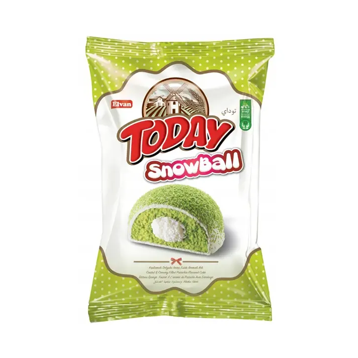 Today Snowball Pistachio Flavored Cake