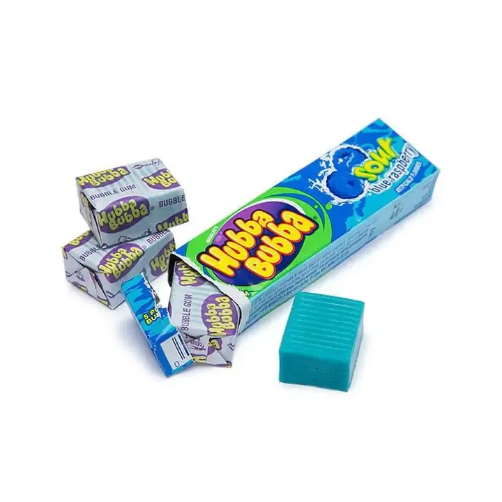Hubba Bubba Max Sour  Blue Raspberry Bubble Gum