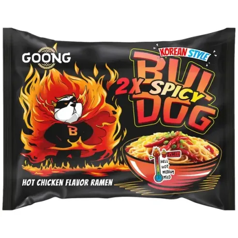Goong Buldog 2x Spicy Hot Chicken Flavor Ramen