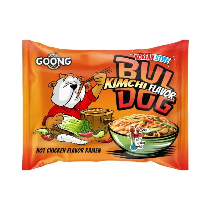 Goong Buldog Kimchi Hot Chicken Flavor Ramen