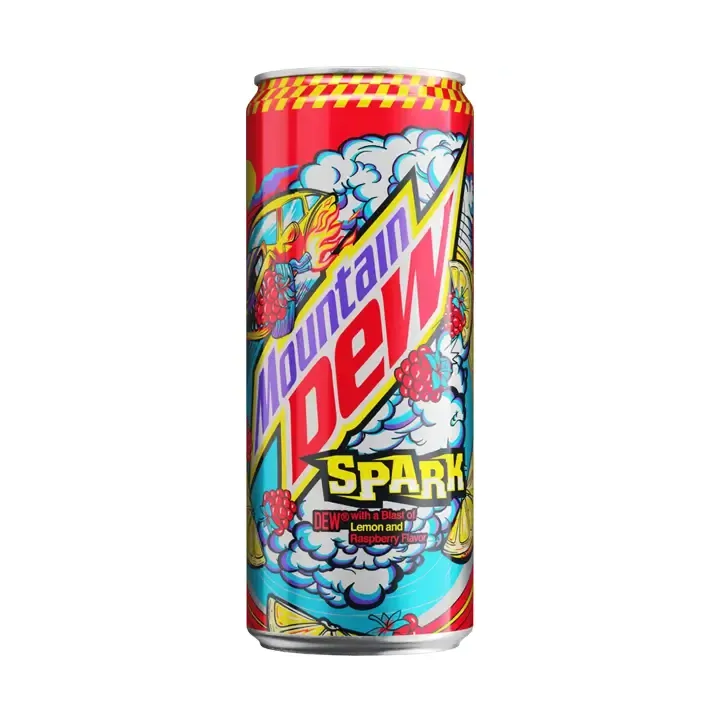 Mountain Dew Spark Lemon And Raspberry Flavor