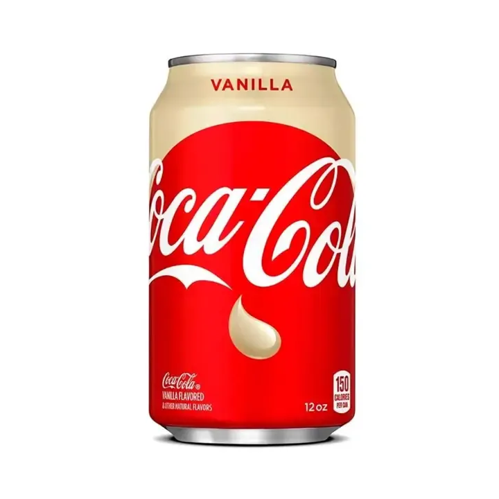 Coca Cola Vanilla Flavour Soda Soft Drink