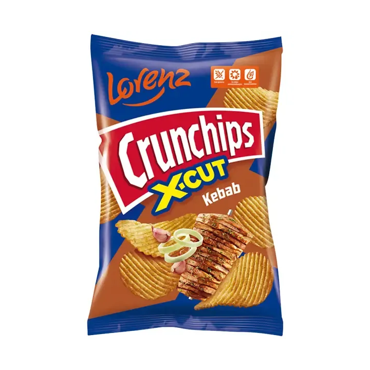 Crunchips X-Cut Kebab Flavour Chips