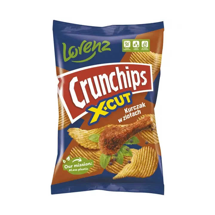 Crunchips X-Cut Chicken in Herbs Riffled Potato Crisps