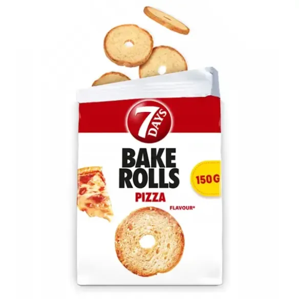 7 Days Bake Rolls Pizza Flavour