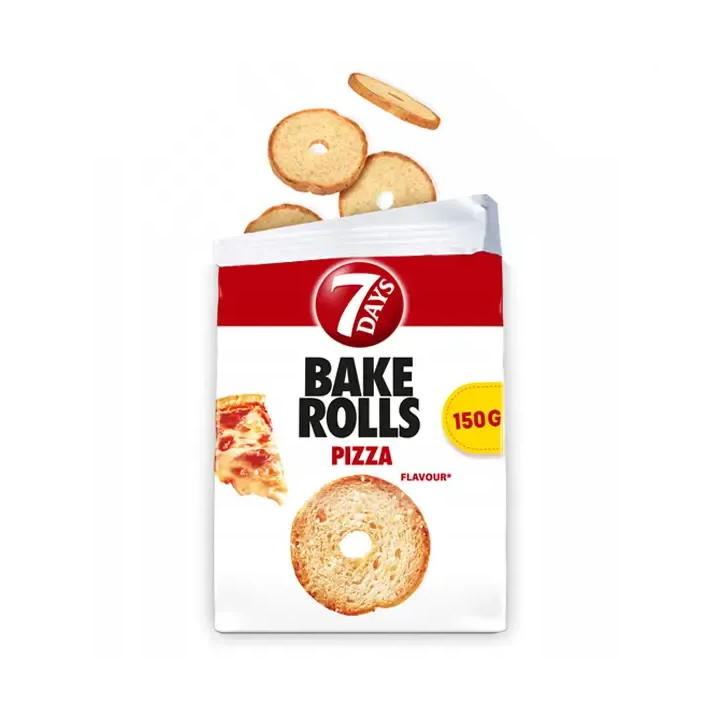 7 Days Bake Rolls Pizza Flavour