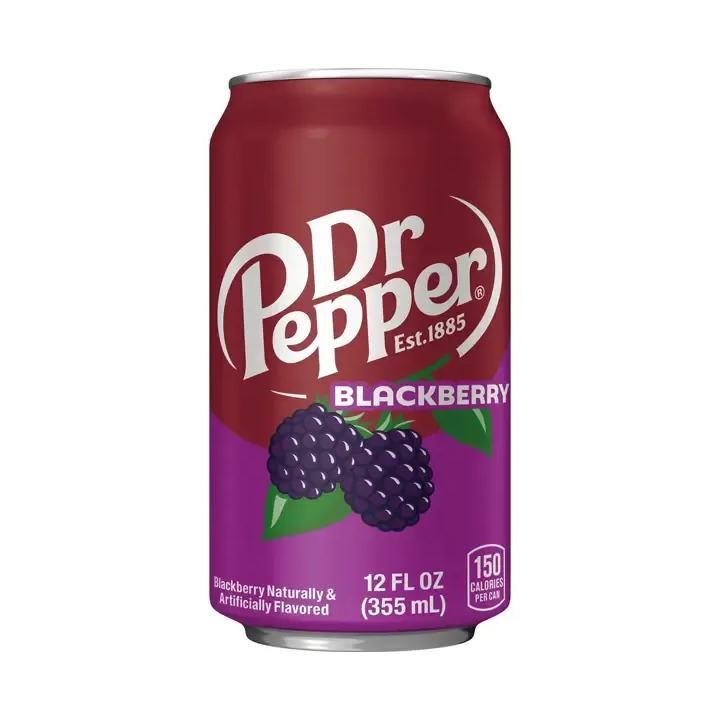 Dr Pepper Blackberry Soda Soft Drink