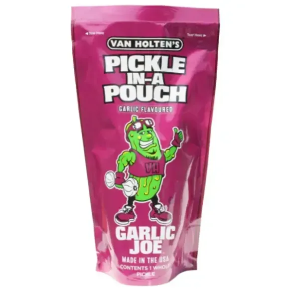 Van Holten's Pickle-In-A-Pouch Garlic Joe Garlic Flavored