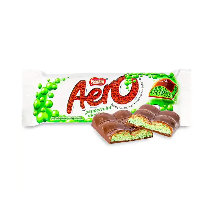 Aero Bubbly Peppermint Milk Chocolate Bar