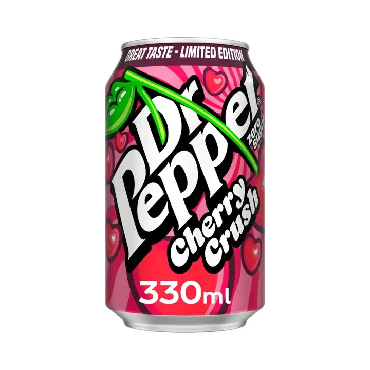 Dr Pepper Cherry Crush Zero Sugar