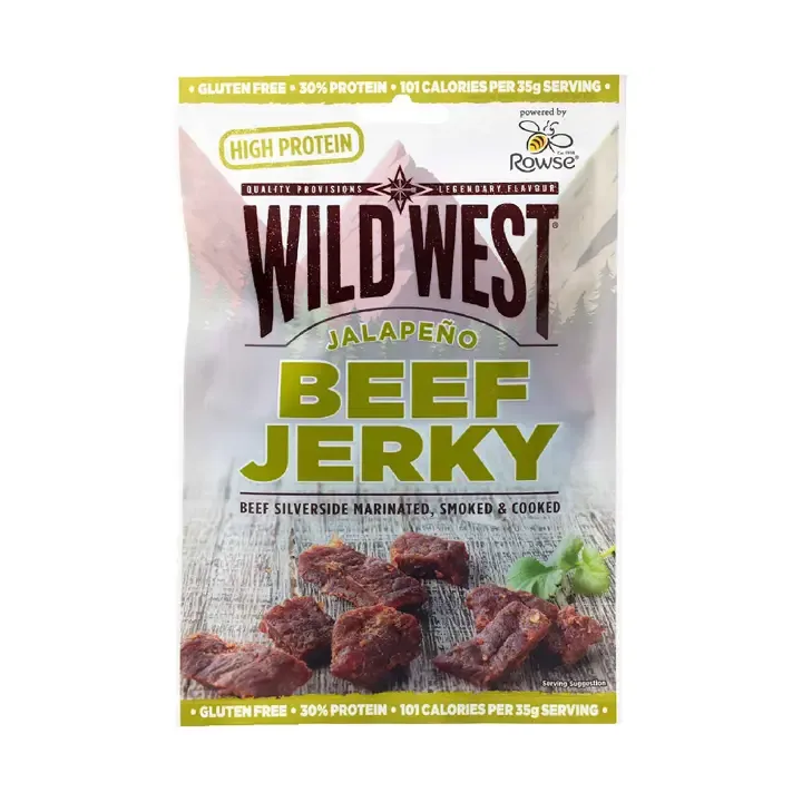 Wild West Beef Jerky Jalapeno