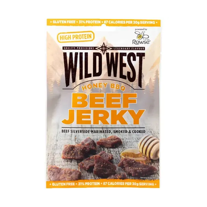 Wild West Beef Jerky Honey BBQ
