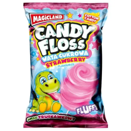 Magicland Candy Floss Strawberry Flavoured Cotton Candy