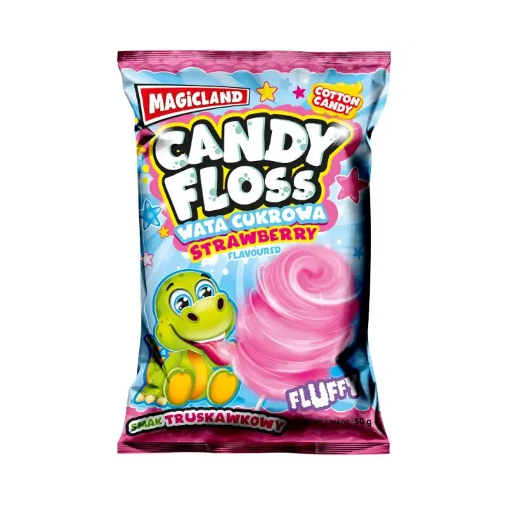 Magicland Candy Floss Strawberry Flavoured Cotton Candy