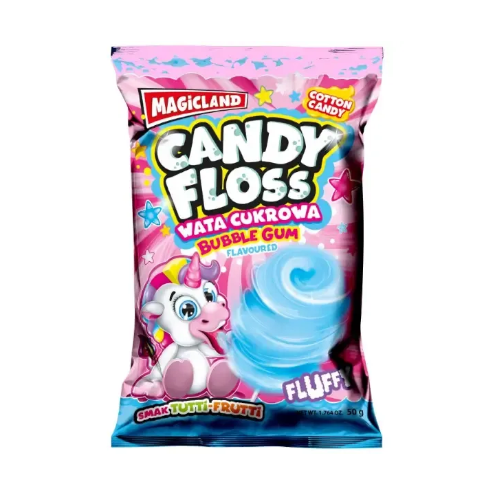 Magicland Candy Floss Bubble Gum Flavoured Cotton Candy