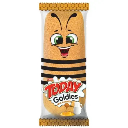 Today Goldies Soft Sponge Biscuit Cakes Milk & Honey Filling