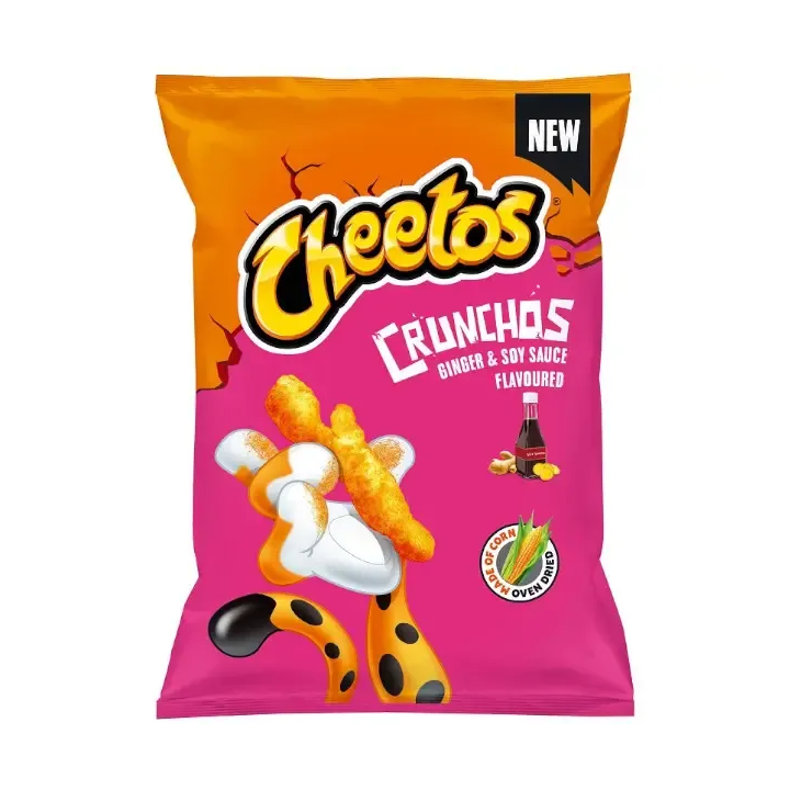 Cheetos Crunchos Ginger & Soy Sauce Flavoured
