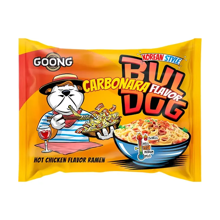 Goong Buldog Carbonara Hot Chicken Flavor Ramen