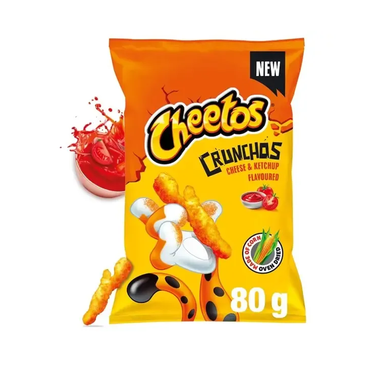 Cheetos Crunchos Cheese & Ketchup Flavoured
