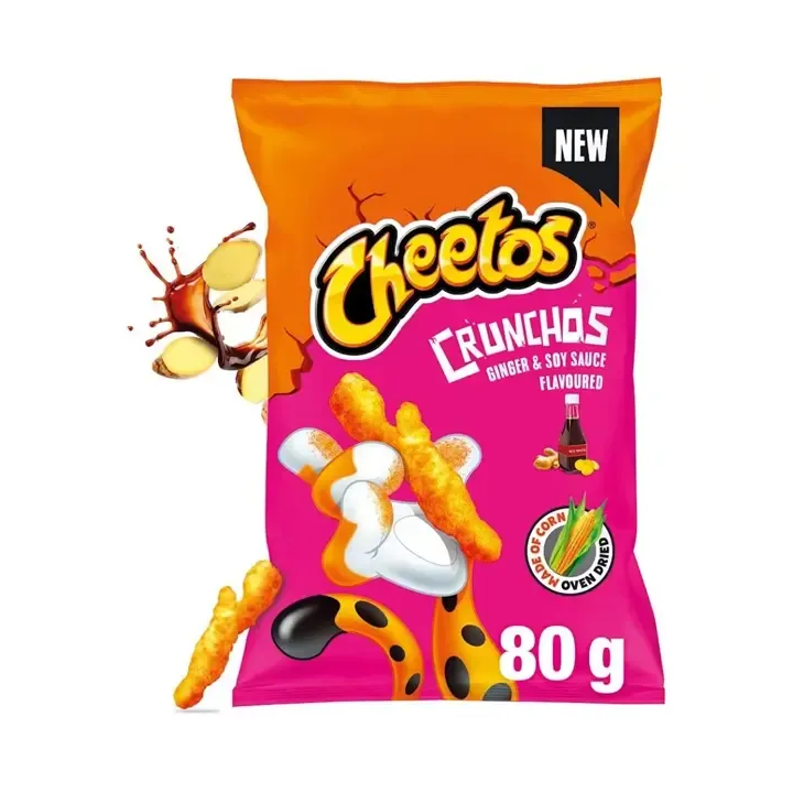 Cheetos Crunchos Ginger & Soy Sauce Flavoured