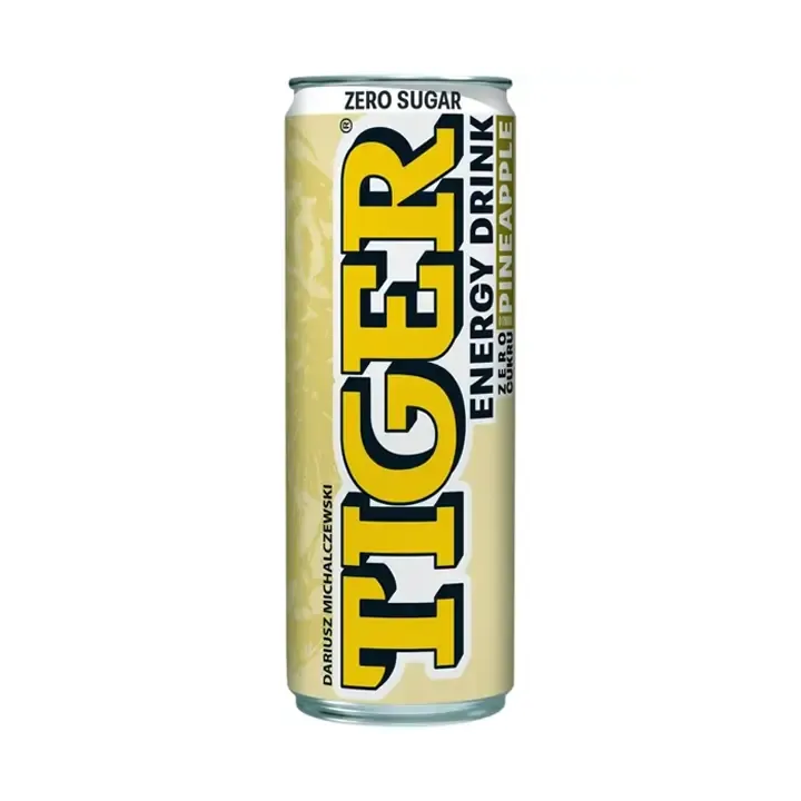 Tiger Pineapple Zero Sugar Energy Drink